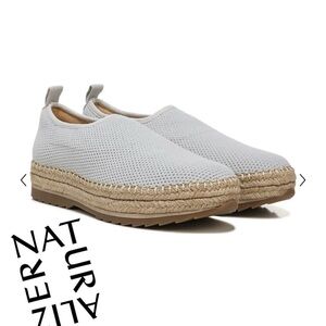 NIB Naturalizer Gray Espadrille Slip-Ons - size 11